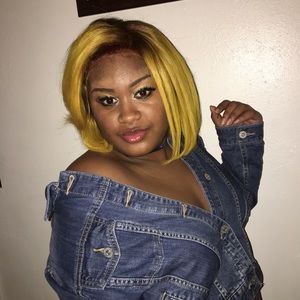 Custom colored virgin 613 Wig! 10 inch